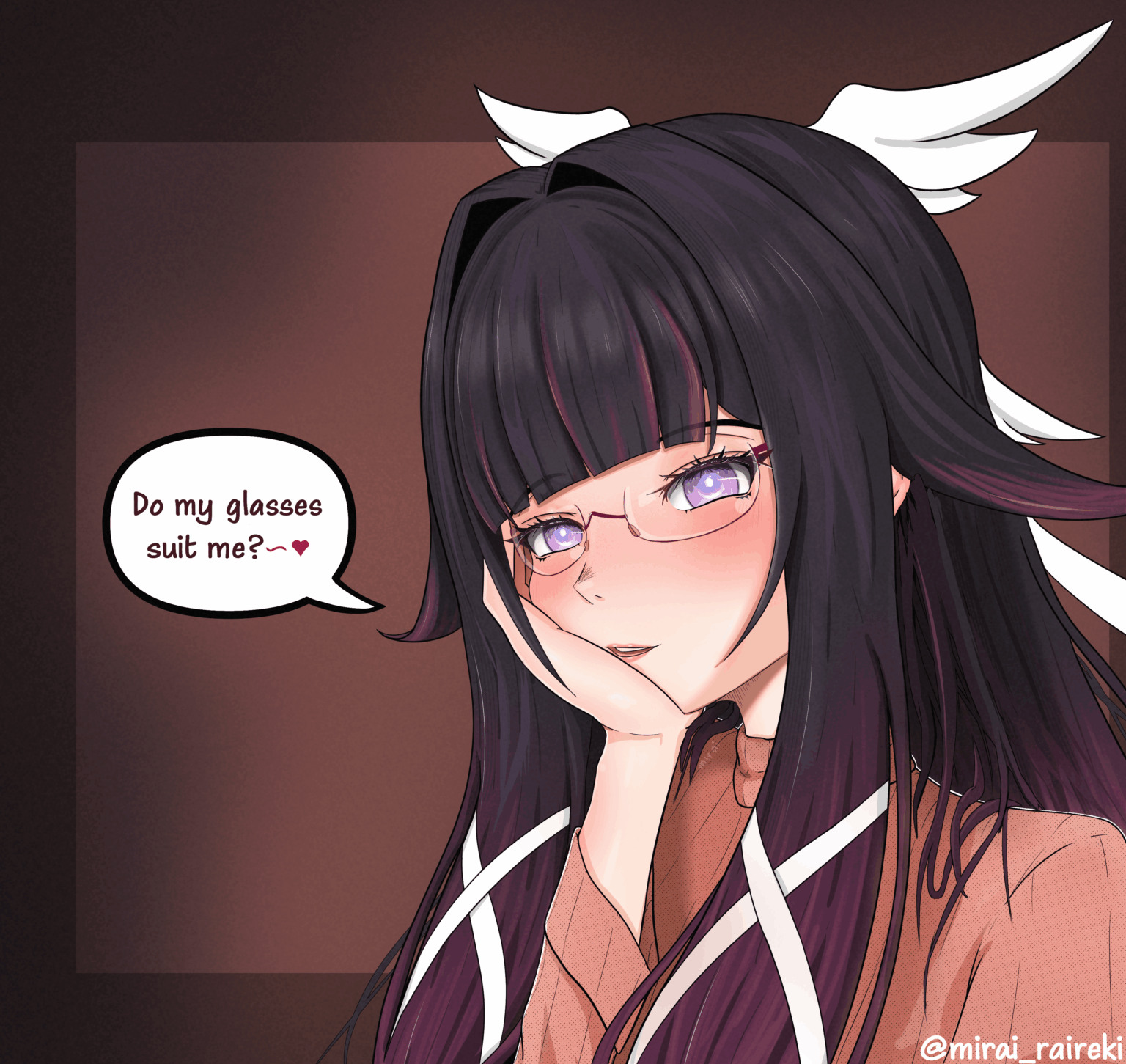 コロンビーナの新しいメガネ〜