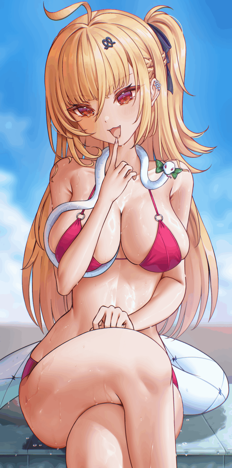 ビキニのシシア (@13mcqn)