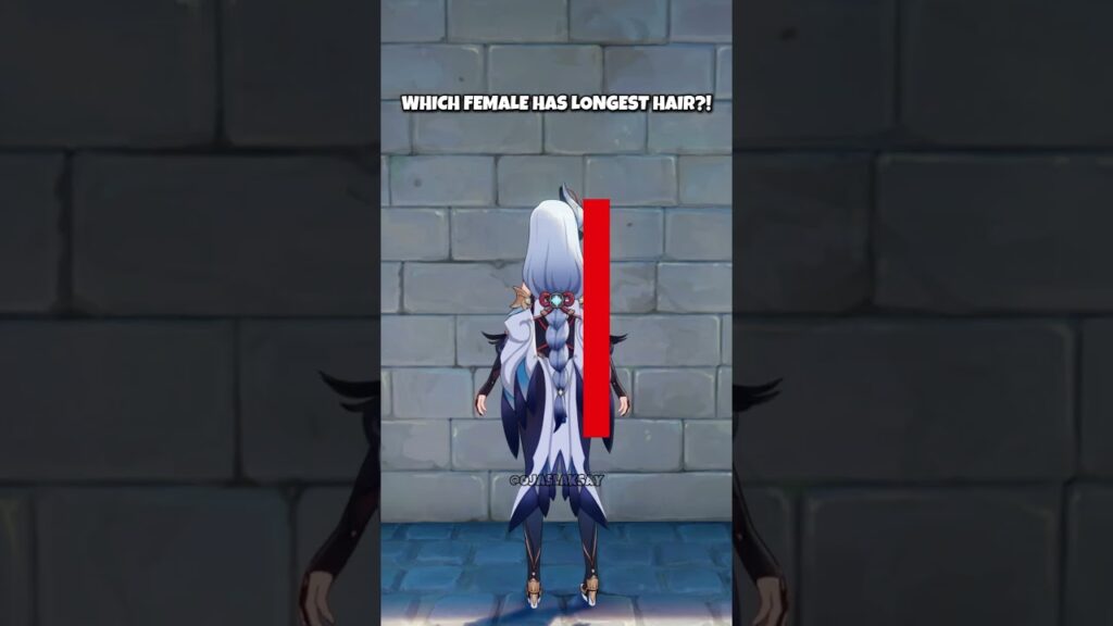 Which female character have longest hair?! in Genshin impact