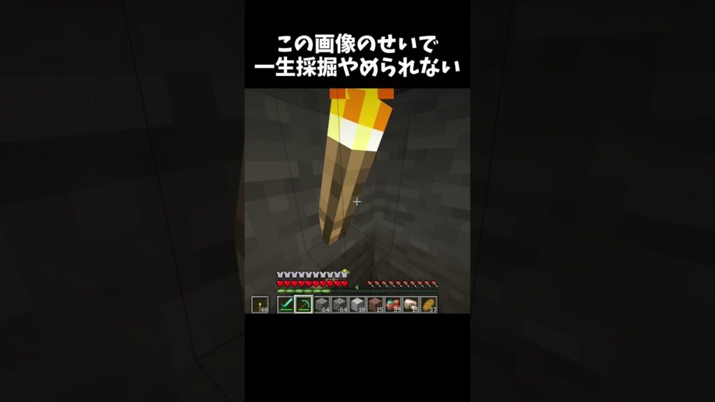 この画像のせいで一生採掘やめられない【マイクラ】