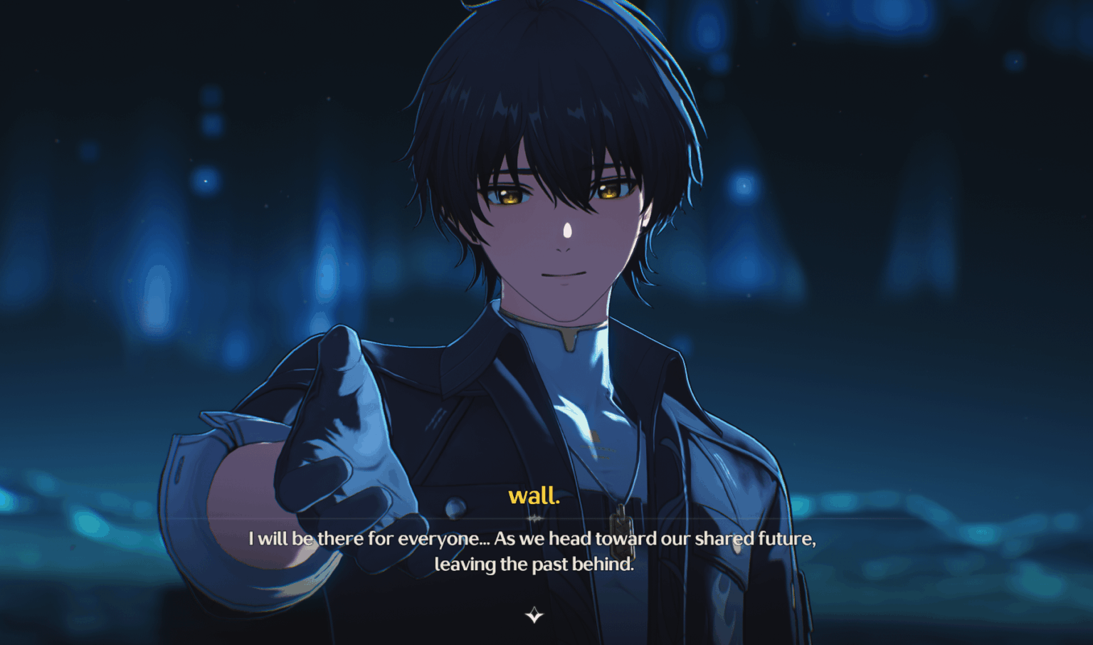 彼はそのことを言いました