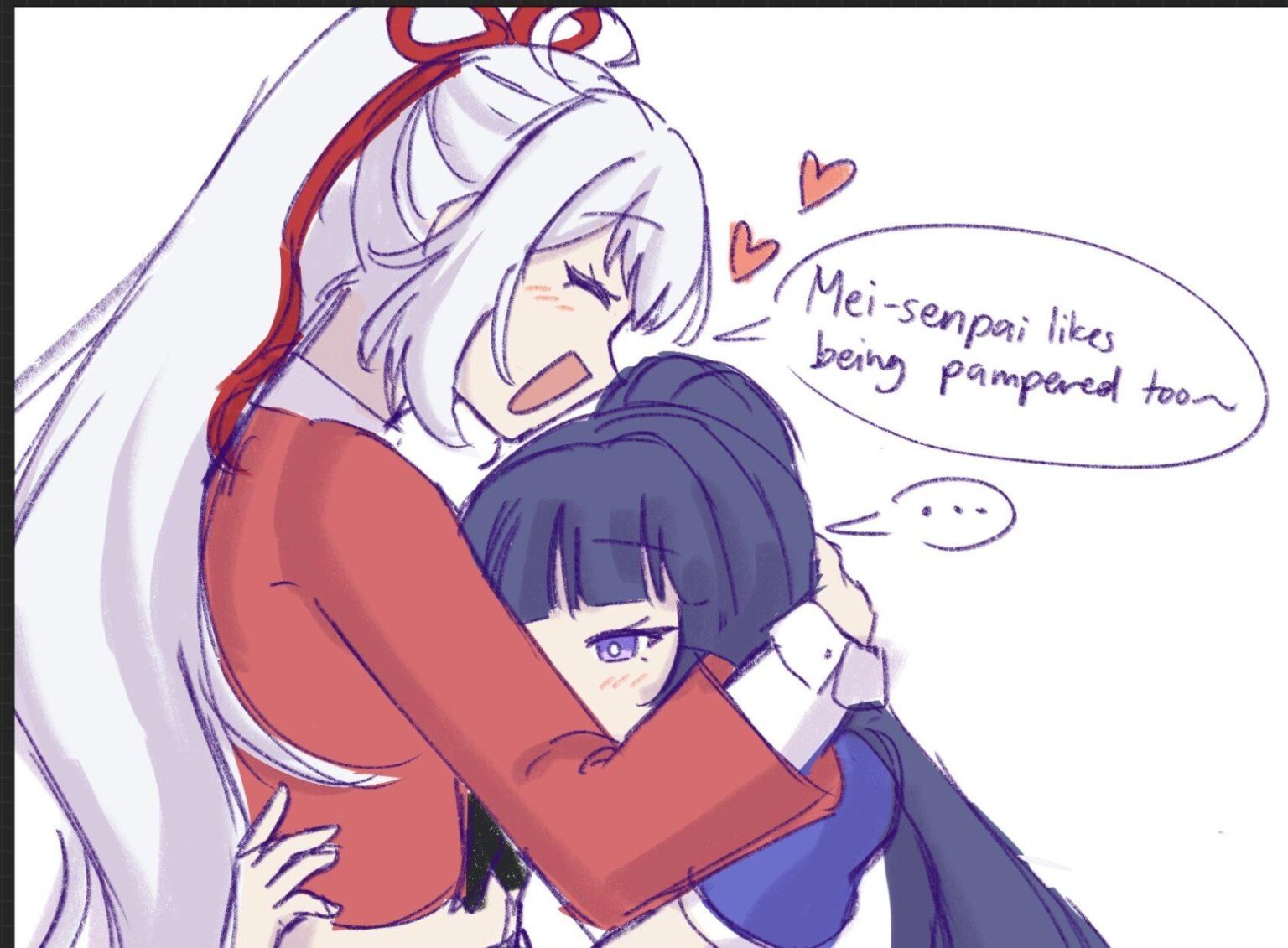 「私も哀れなメイを見るのが好きです。」 (@kattoroni より)