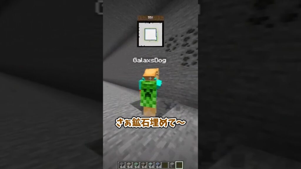 ワールド生成中の裏側がこちら【マイクラ･マインクラフト･まいくら･Minecraft】 #あにげー #マイクラ #tick #マインクラフト #遅刻