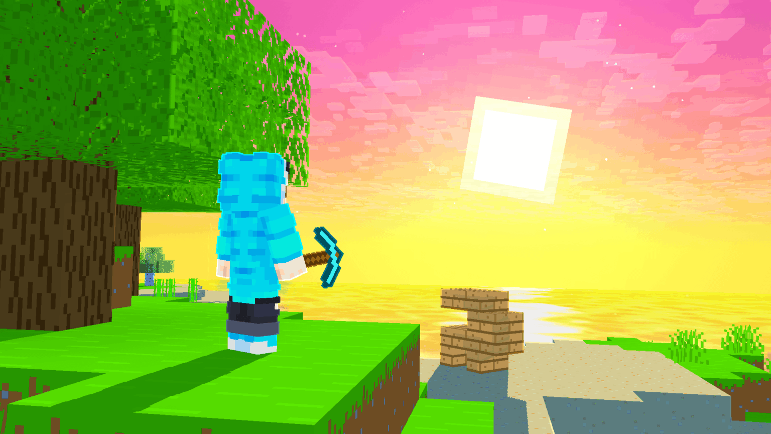 マインクラフトは美しいですね。