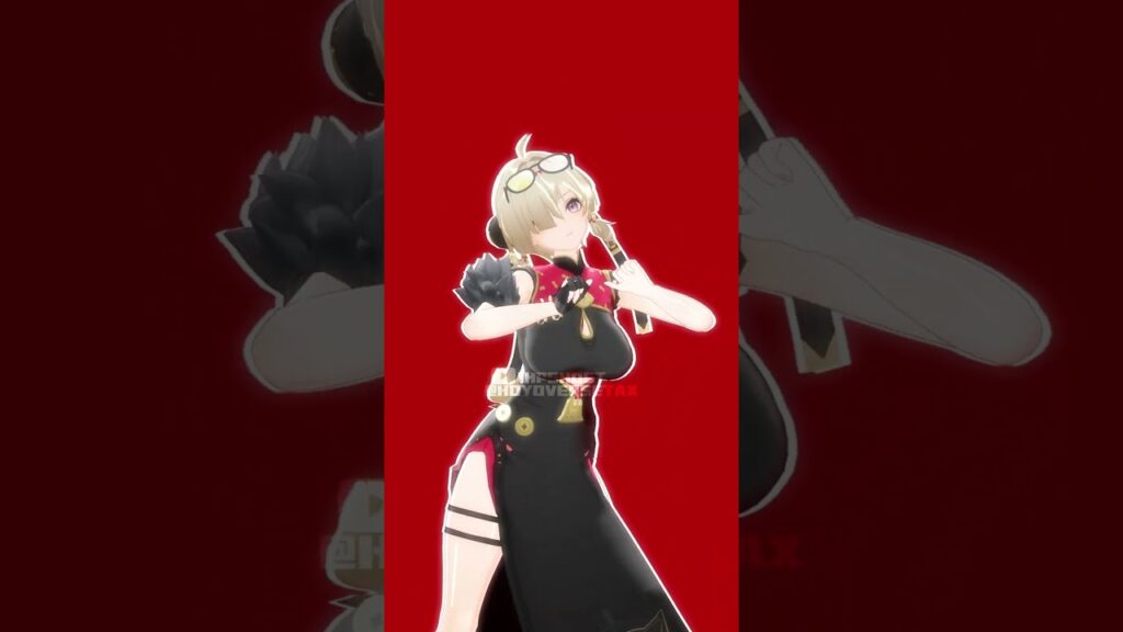 SWEETY 💕  CATCH CATCH MY HEART WITH - YENA(최예나) - '캐치 캐치' 【ゼンレスゾーンゼロ:ZZZ MMD／4K／60FPS】#zzz #shorts