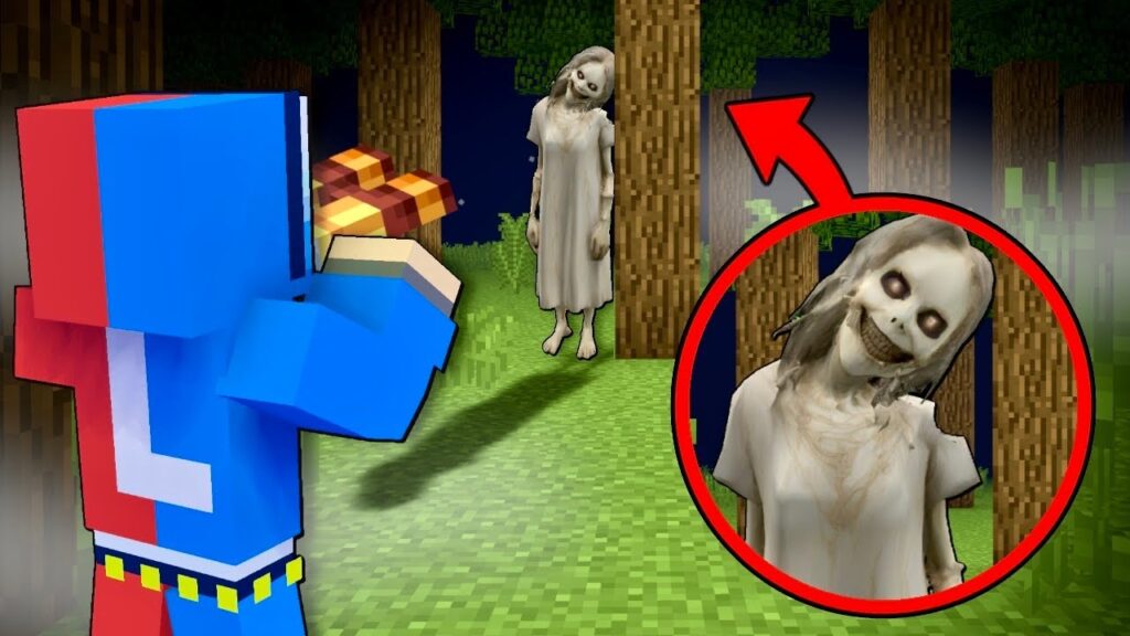 【超怖いポツンと一軒家⁉️🏠️】呪われた廃墟に住むマインクラフト😱【マイクラ】ぽっぴんず