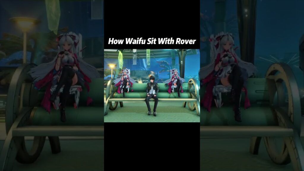 How Waifu Sit with Rover.  #wuwa  #鸣潮 #wutheringwaves