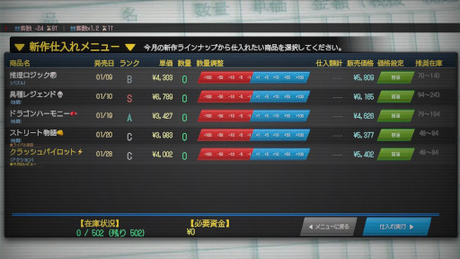 画像ギャラリー No.003のサムネイル画像 / 1985年から2010年までのゲーム業界史を追体験する経営シム「ゲームショップ斜陽」，Steamでリリース。20％オフセールを開催中