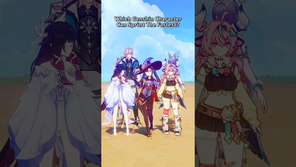 Which Genshin Impact Character Has The Fastest Sprint