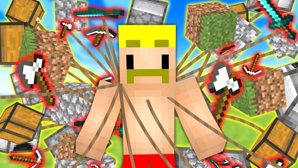 【インベントリ消滅】生き物になったブロックと一緒にネザーを目指せ！【マイクラ】