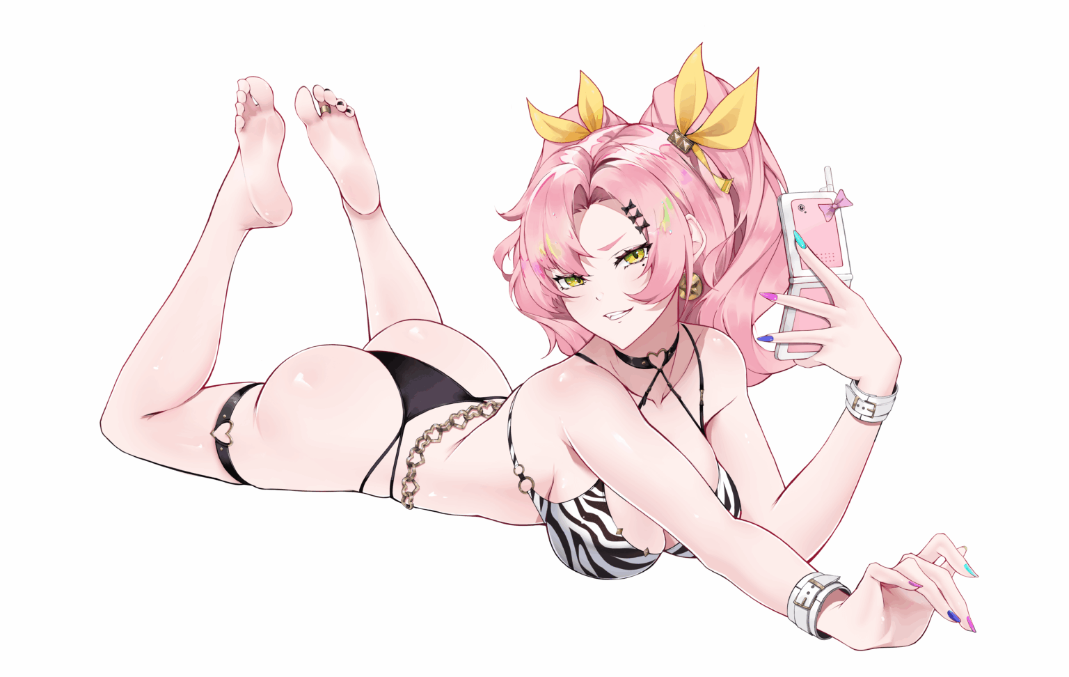 ニコール ゼブラ ビキニ