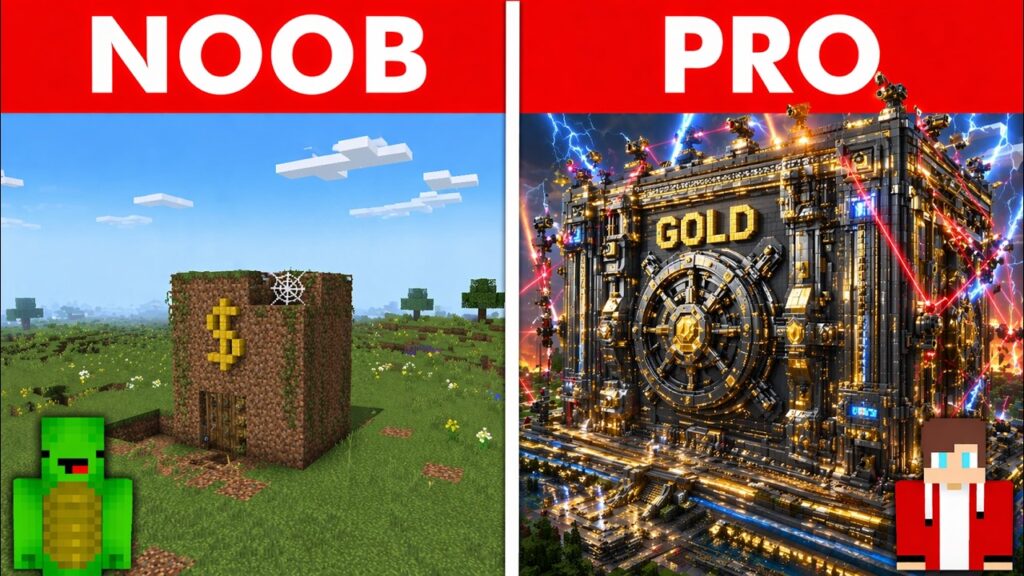 ガチで最強の金庫作り対決をした結果！？【まいくら・マインクラフト】