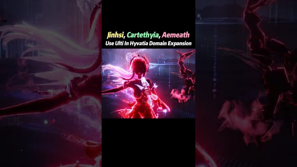 Sentinel Ulti Animation In Hyvatia Domain Expansion. #wuwa  #wutheringwaves  #wutheringwavesedit