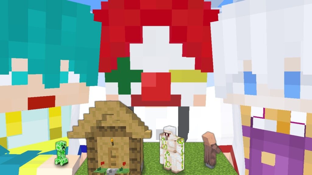 全てのブロックが1/10の世界でマインクラフト【マイクラ】