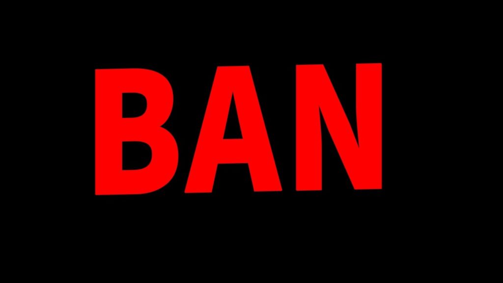 3人BANになりました（ガチ）