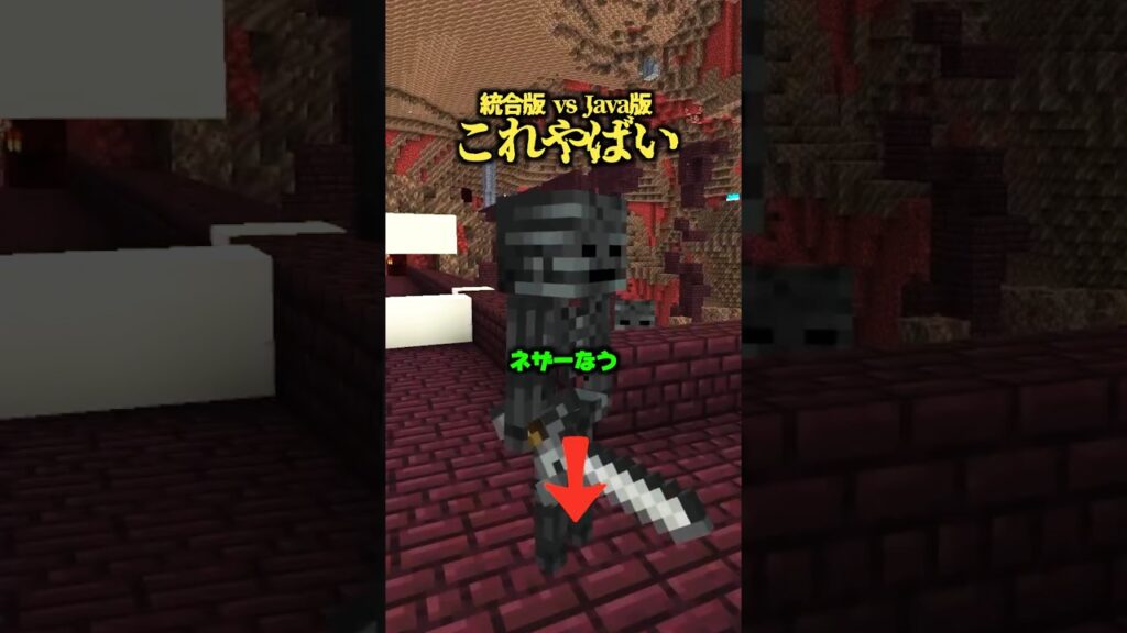 統合版vsJava版、差がやばい...【マイクラ】