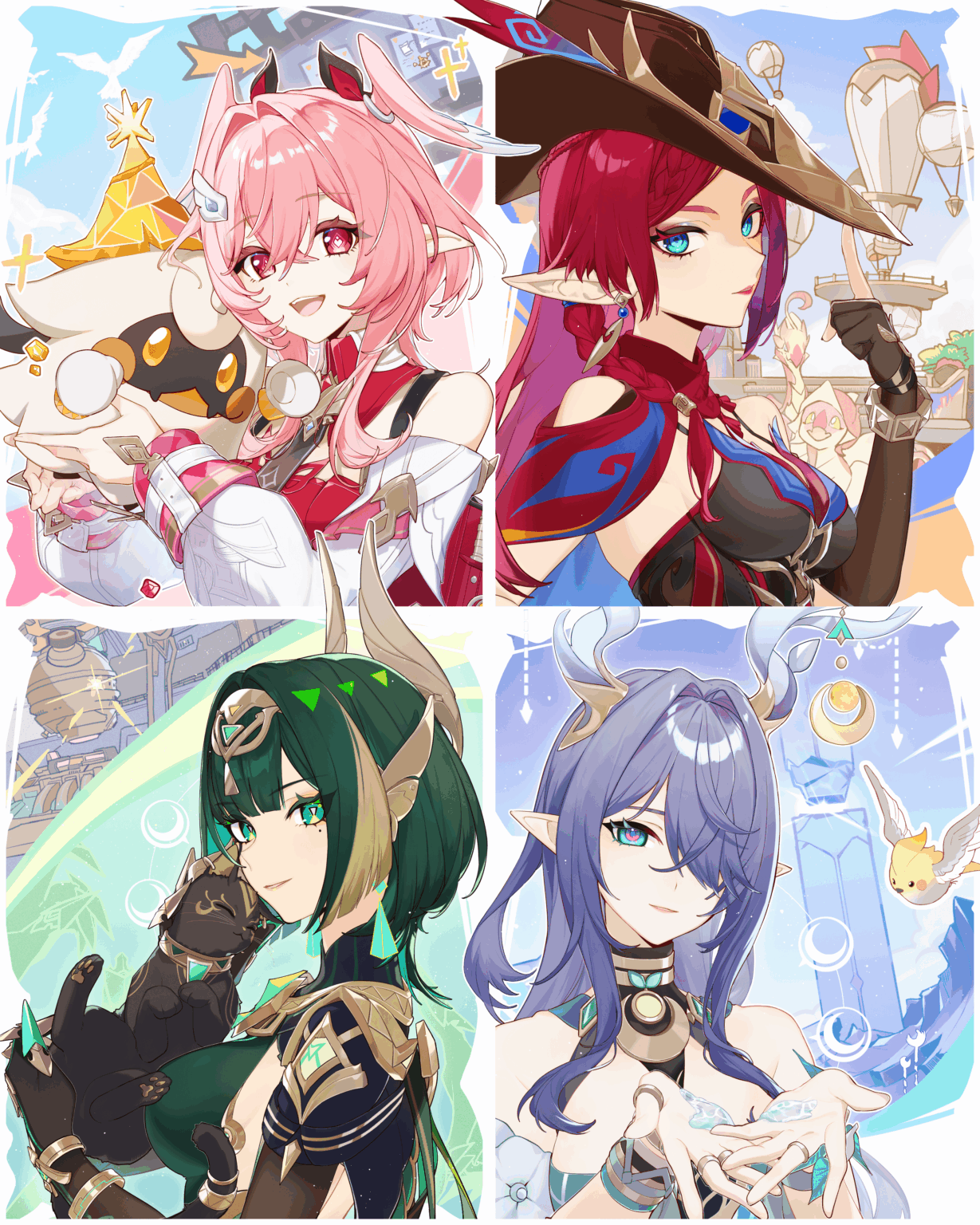 [Fan Art Collection] 素晴らしいアートワークを提供してくれた @Aiwo_o_lite に感謝します!