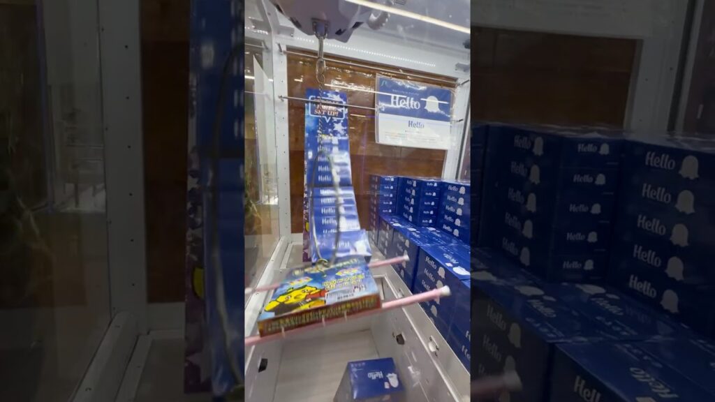 ティッシュタワー乱獲してみた#UFOキャッチャー #クレーンゲーム  #ゲームセンター #攻略 #shorts  #youtubeshorts