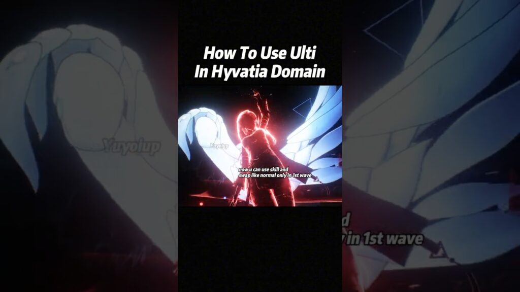 How to use ulti in Hyvatia Domain . #wuwa  #wutheringwaves  #wutheringwavesedit