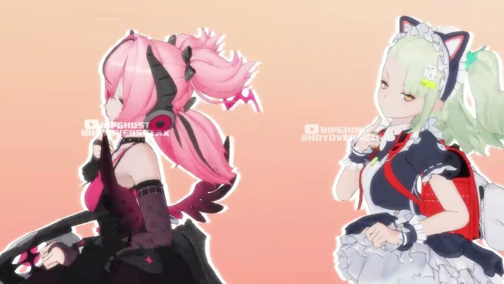 ARIA X NANGONG YU X SUNNA 😭💢 SHAKE【ゼンレスゾーンゼロ:ZZZ MMD／4K／60FPS】 #zzz #shorts #aria #nangongyu #sunna