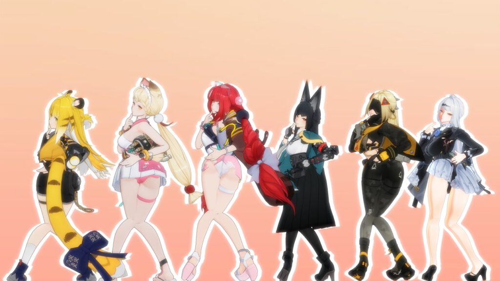 ZZZ MOMMIES SHAKE PART 4【ゼンレスゾーンゼロ:ZZZ MMD／4K／60FPS】 #zzz #shorts #zhuyuan #trigger #grace