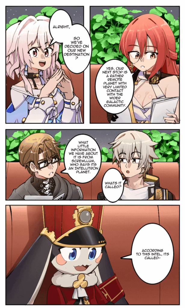 アストラルエクスプレスは、とあるインテリトロン惑星へ行く(@Tyrnickleback)