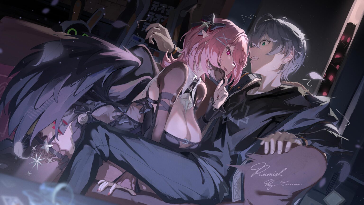 動き出すラミエル (アート by caisena)