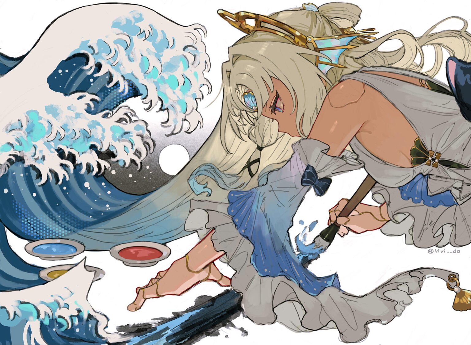 アート、アーティスト、そして彼女の芸術性 (@vivi__do)