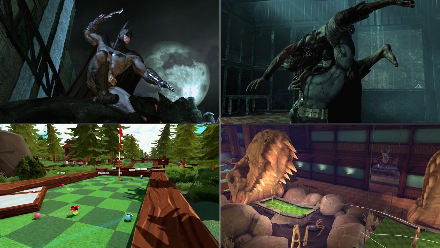 『バットマン アーカム・アサイラム』が85％オフでなんと297円。「ゴルフボールになる」ゴルフゲーム『Golf With Your Friends』はたったの152円。今週の高割引率PCゲーム