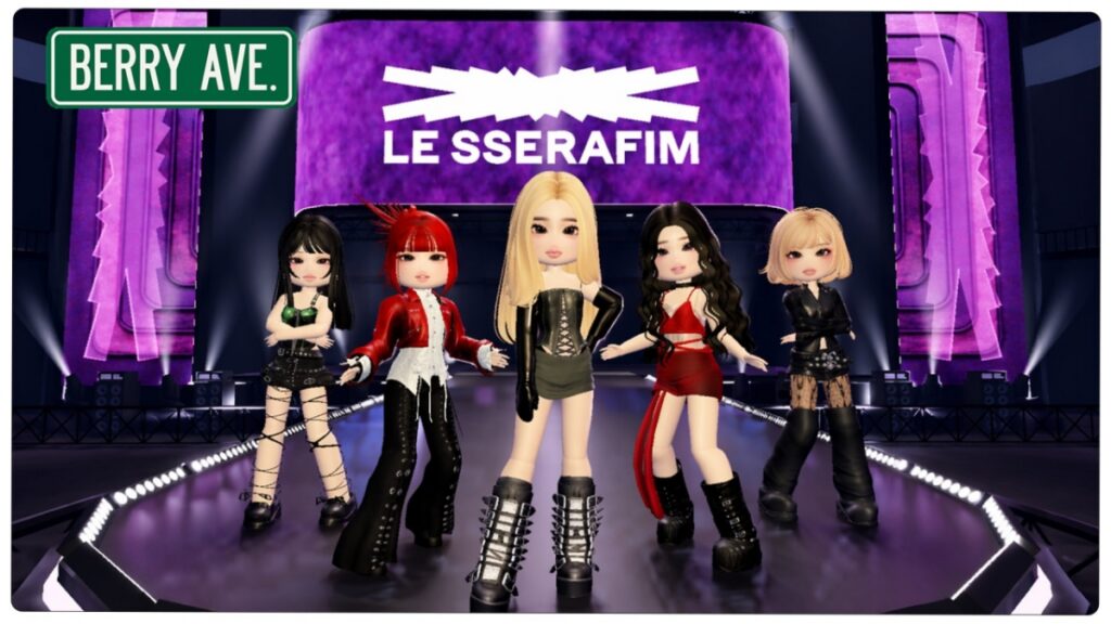 LE SSERAFIM、Robloxと提携した..「CELEBRATION」コラボレーションイベント | STARNEWS