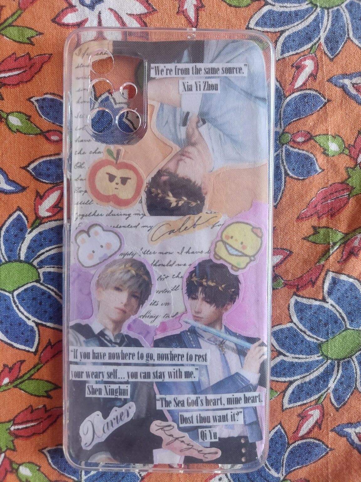 フォンケースは完成しましたよ！