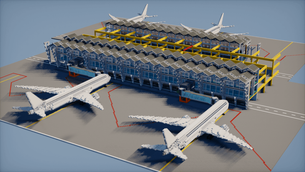 Minecraft 空港 - セコイア インターナショナル (SQA)