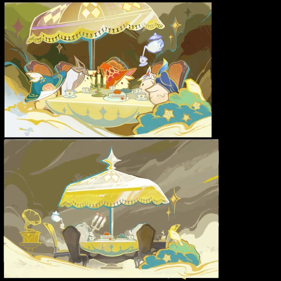 ニコールの部屋のテクスチャ (Jelena 経由)