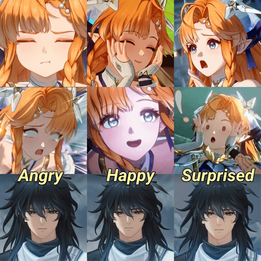 シギリカさんの表情は本当に生き生きしていますね