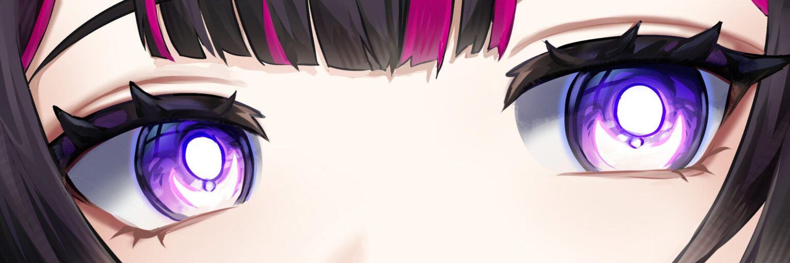 コロンビーナの目 (アート by me /capsaicinu)