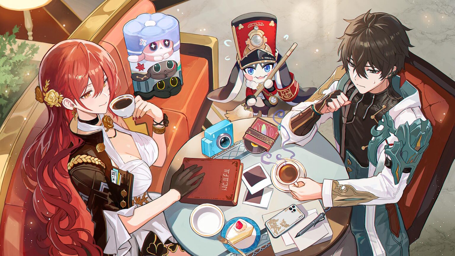 アストラルエクスプレスの日常 |コーヒー官能分析 ☕ (@code_tesseract による公式委託アート)