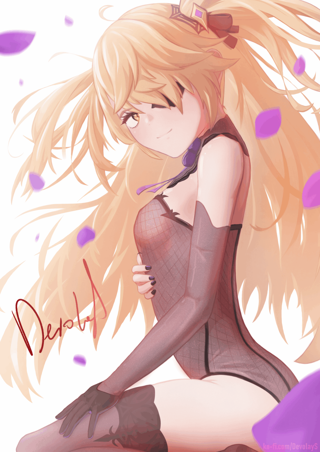 フィッシュルのファンアート