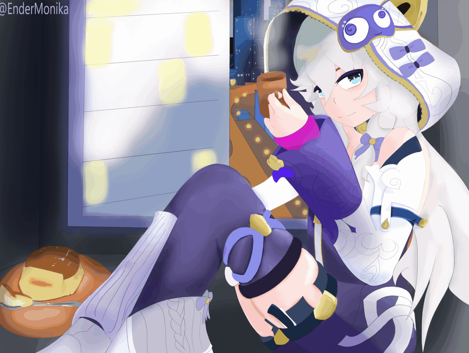 長くて退屈な一日の仕事の後は、世界で一番かわいい校長、テレサと一緒にリラックスできるようになります!