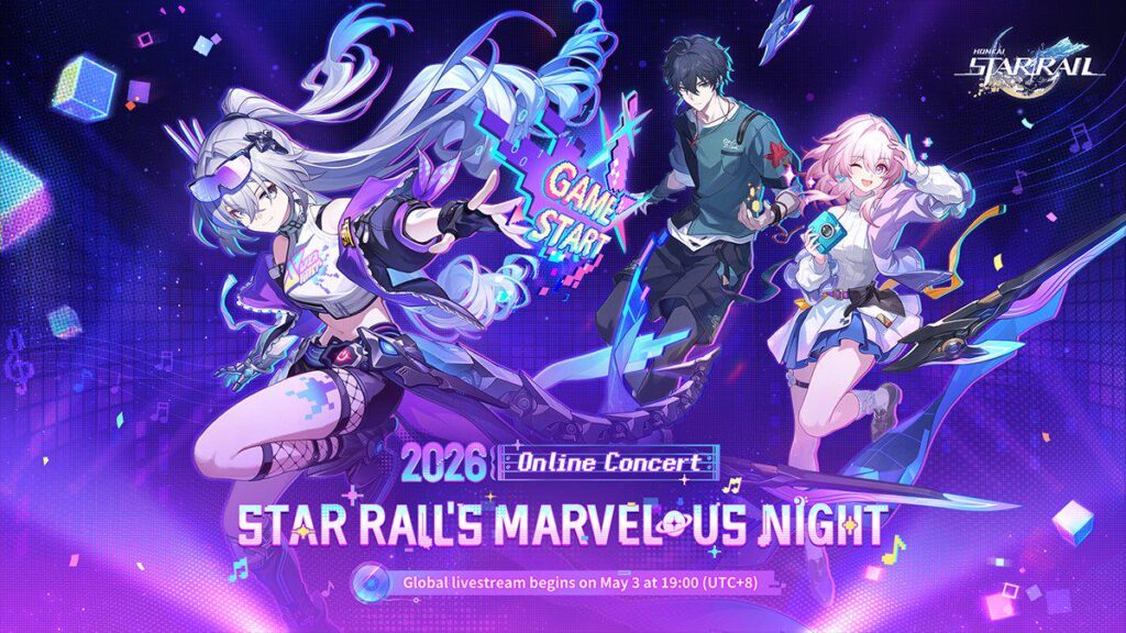 「2026 Star Rail's Marvelous Night」オンラインコンサート生配信のお知らせ