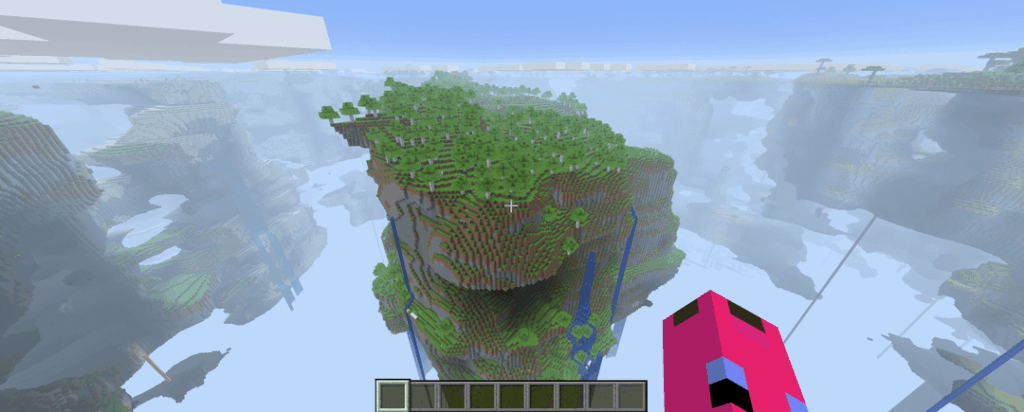 Sanctuary — 無限の虚空の上にある孤独な一枚岩から始まる Minecraft worldgen mod