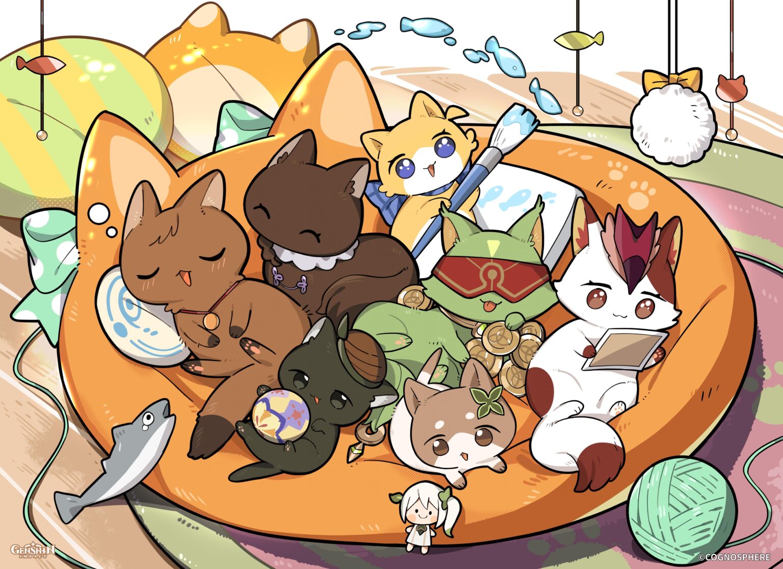 ニャンニャン、ニャンニャン、ニャンニャン～