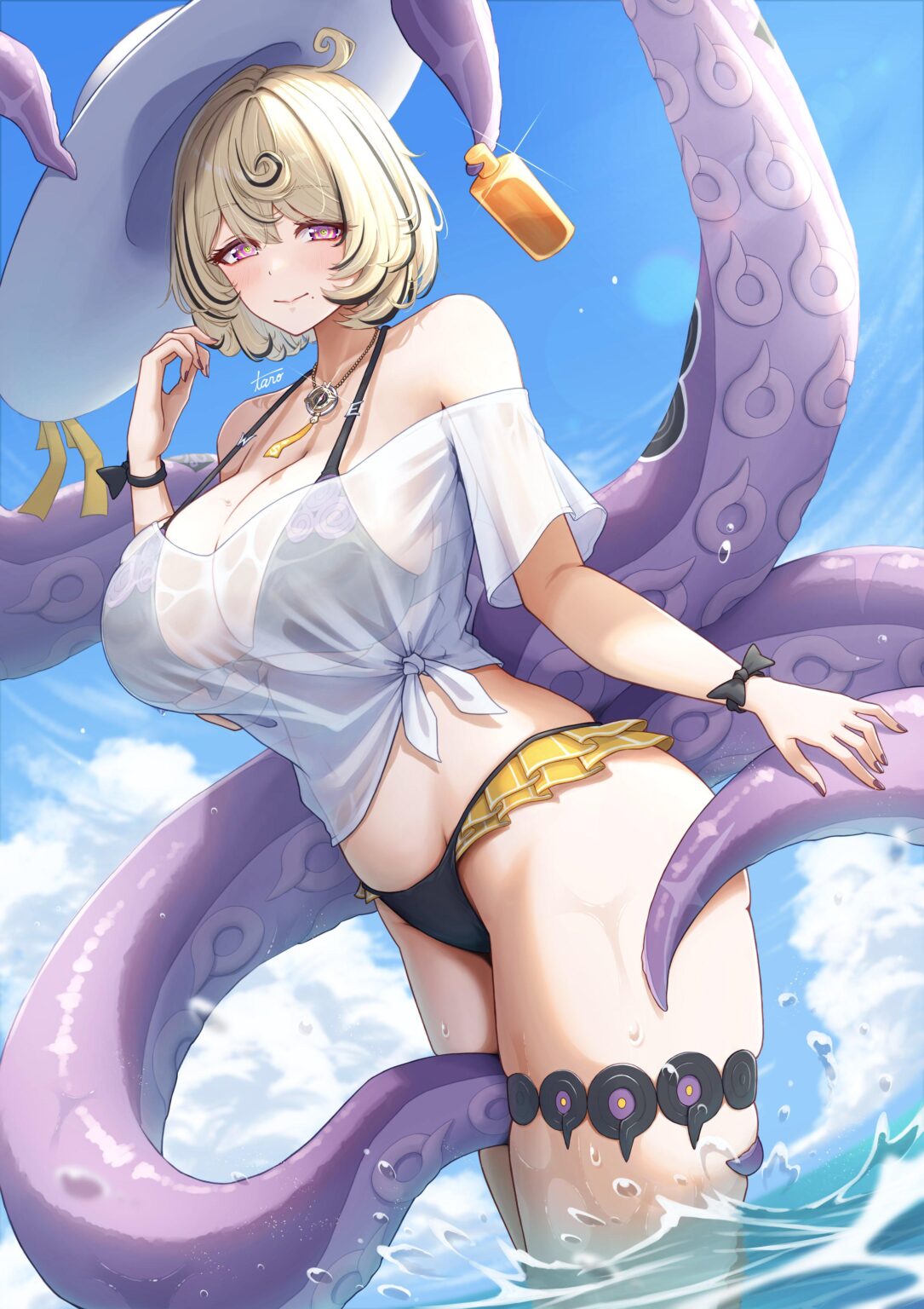 水着イダリ🐙 (@peach_taro51 より)