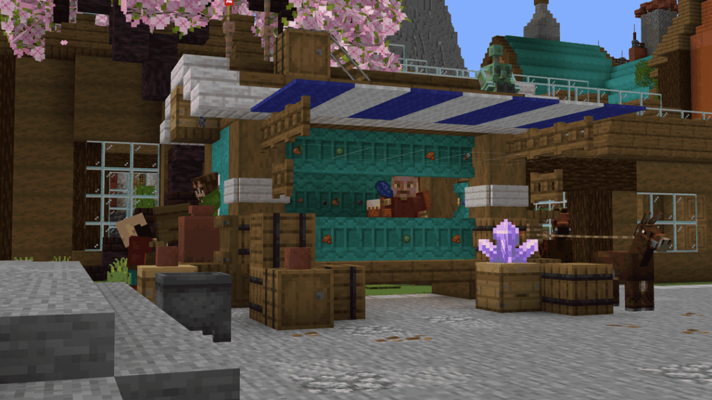 サバイバル世界で作った小さなマーケットワゴン