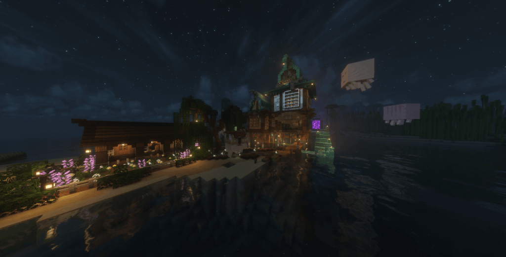 私の才能あるプレイヤーが私のサーバー上で構築したビルドもあります。