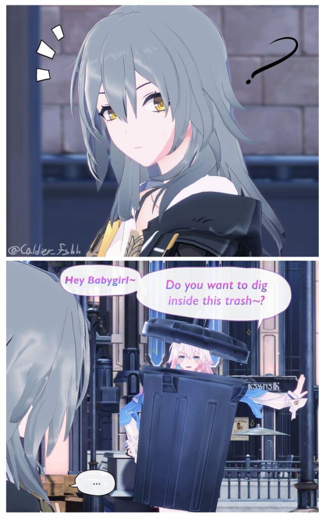 彼女に抵抗できる方法はない (@Caldier_fshh より)