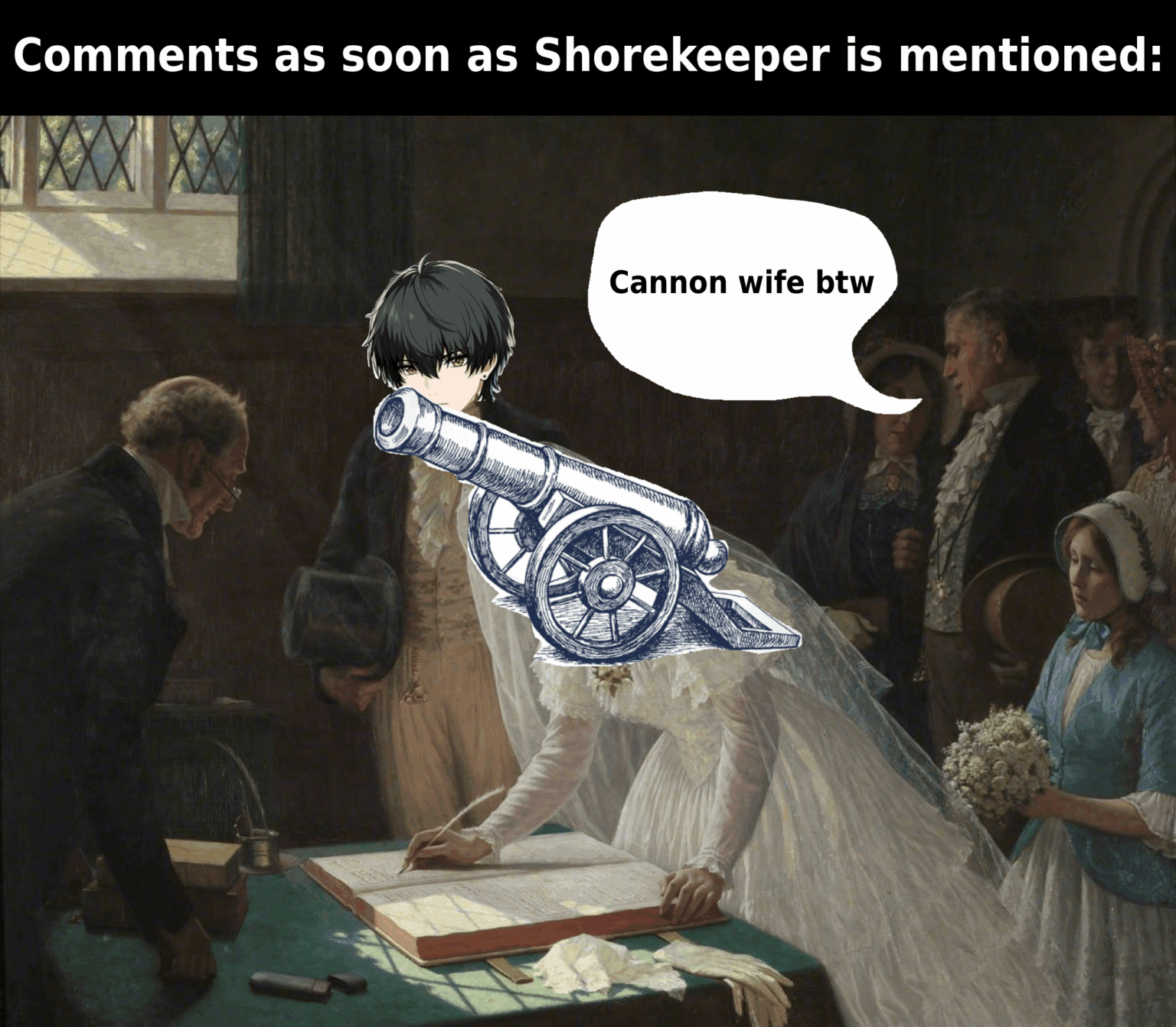 店主、通称大砲妻！