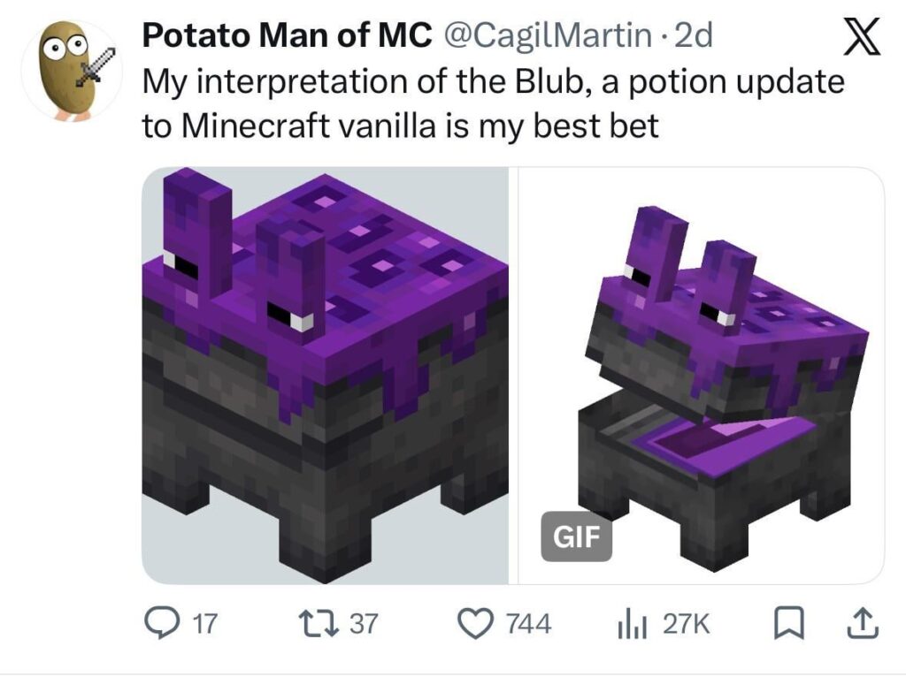 私たちが本当にポーションのアップデートを入手しているなら、それはとても素晴らしいことになるでしょう、なぜなら私たちはこれらのまあまあのアップデートを入手しているからです