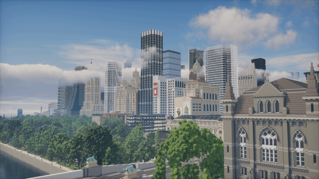 よく見るとマインクラフトだ