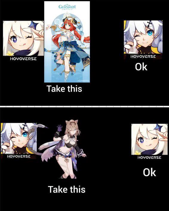 ↩️Hoyoverse (MiHoYo) be like...