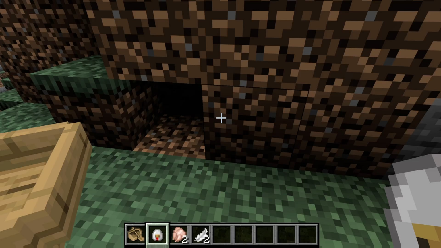 Minecraft 用に原始的な航空学を作成しました。ボートに鶏を乗せると空を飛ぶことができます。